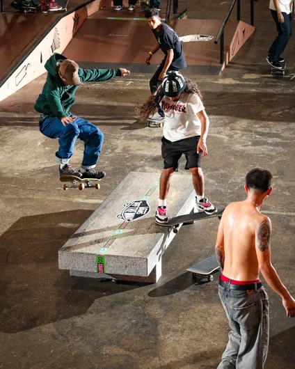 Cash for Tricks on the ledge: Never Forget

<!--goskateboardingday2023-->