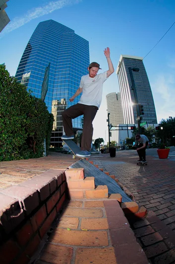 <!--toaweekend-->

Ben Gore - ollie to nose manny on the bank.