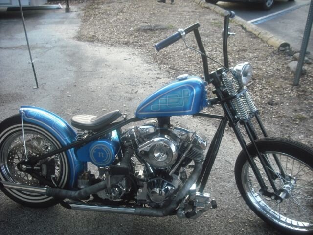 Bike Week: awesome chopper