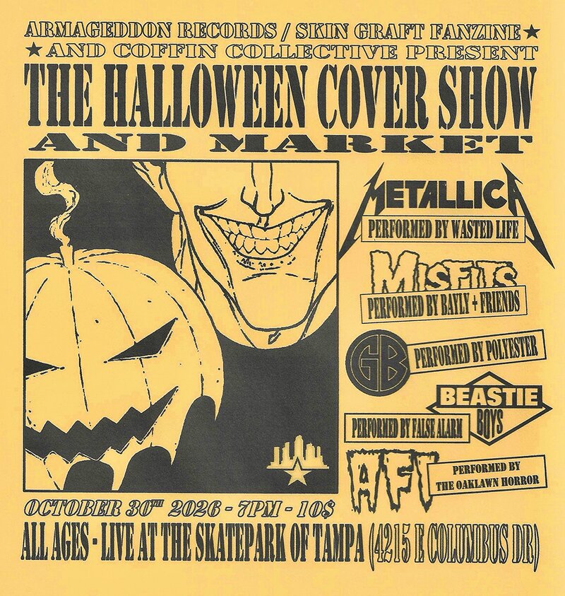 Armageddon Records - The Halloween Cover Show and Market