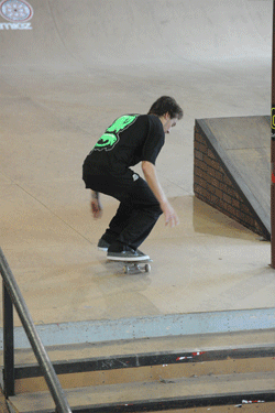 Dane Vaughn - frontside half cab flip