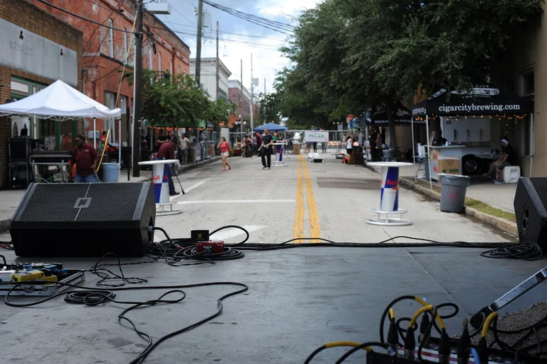 <!--ybor4year-->

For the Bricks and SPot Ybor 4 Year Anniversary, we blocked off 14th Street in Ybor City and had a huge block party on Saturday. We hope you didn't miss the mini-ramp jams, booze, food and music, headlined by Surfer Blood, but if you did, you can still experience some of it through these photos. Enjoy.
