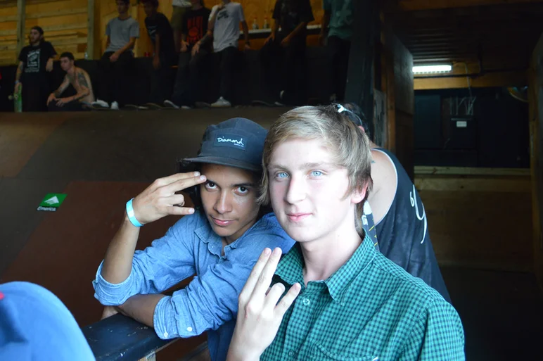 Just two hits lurking hard.<!-- Andrew Reynolds at SPoT for the Lakeland Skatepark Grand Opening -->