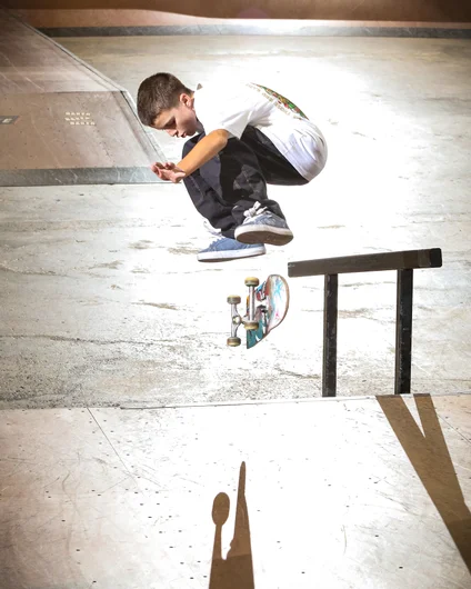 Matheus bringing a heel flip up this time around


<!--schoolsoutjam24-->