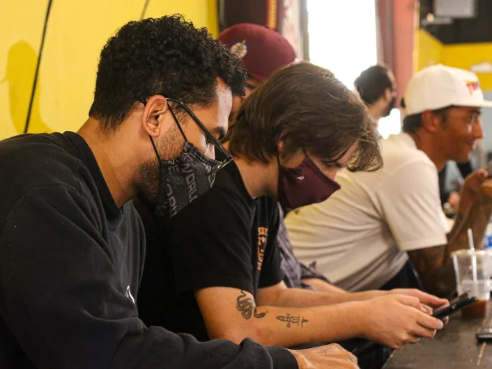 <!--onthespot21-->
Judges Josh Wilson and Marse Farmer.