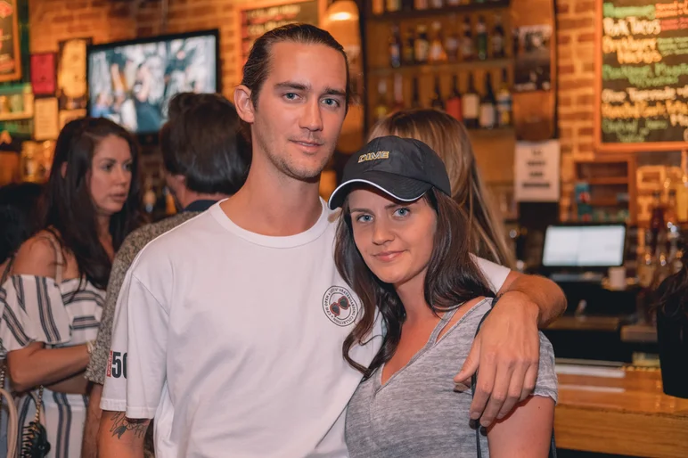 <!--pro19sunchill-->

DMFP and his lady. Dylan donated some sick grip tape art to the Thursday night Boards for Bros benefit at The Bricks. Stop by and check it out before it's gone.