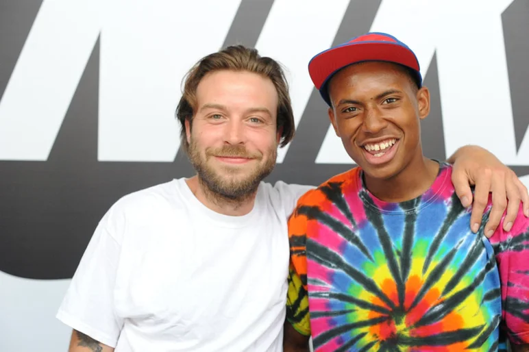 John Alden from Deluxe and Ishod were in the crowd.<!-- Damn Am Los Angeles 2013 Sunday -->