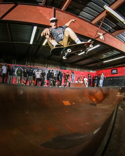 <!--cotc20photos-->

This photo needs a little word bubble coming out of dude’s mouth… Drew Hoffman : Frontside Ollie
