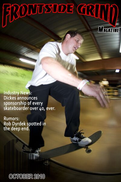 Frontside Grind Magazine reporting for duty