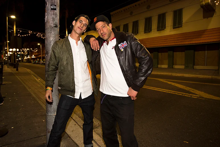 <!--pro16sunnight-->

David Loy and Brian Anderson: Two of the tallest guys in the business.