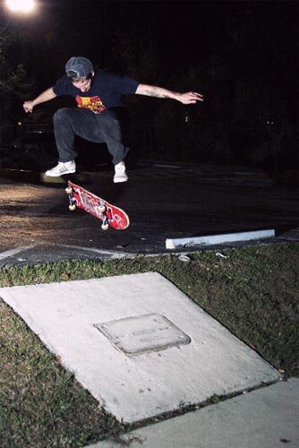 Brandon Bristol - nollie heel in Lakeland