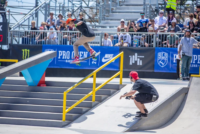 <!--17proopen-arcturo-->

Kickflip	Backside	Lipslide	from	Sanggoe	Dharma. 