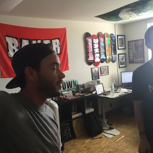 <!--lart15-->

Lenoce gave us a tour. He’s a slow blinker.