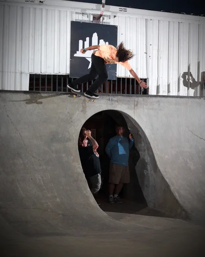 <!--cotc19concrete-->

Steven again over the Door Gap with a Back Tail.
