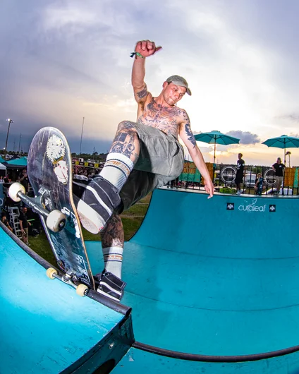 Love this front blunt photo. The clouds were looking wild. It may have been from all the weed smoke

<!--floridagrovesfest23-->