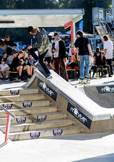 <!--daaus-qual-->

Are we gonna have to start drug testing for Damn Am?  By the looks of Sam Atkins Grind, the guy is clearly on Uppers.