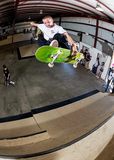 <!--da-atl17-finals-->

Clint might've not won the best trick contest but def won the Beswick contest, that consists of whipping around like a madman and blasting giant airs.