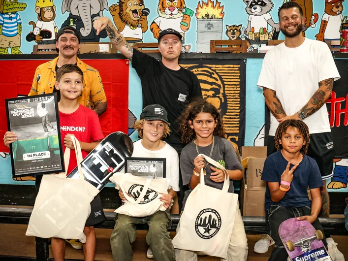 Davi brought the heat from Brazil and took 1st overall in the 9-12 division

<!--schoolsoutjam24-->