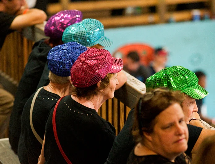 <!--am15friday-->

I used to wear the rhinestone shirt with the hat to match.