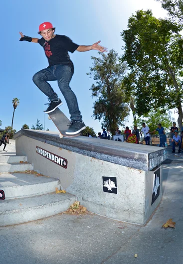 <!--dala153-->

Micky Papa absolutely killed these hubbas i.e. Kickflip Back Overcrook earning him the 2nd place spot. Viva La Canada!