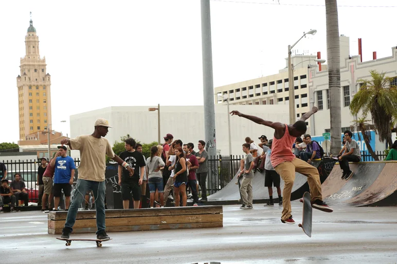 <!-- MIAsummer2013 -->

These guys skated right through the rain.