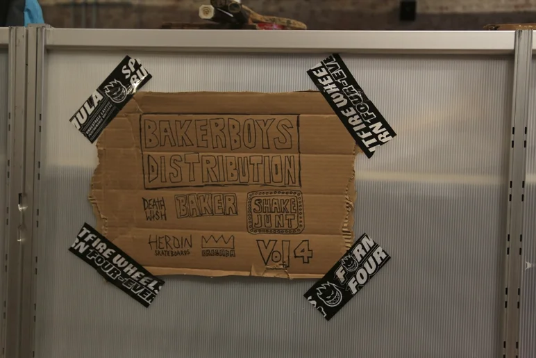 <!-- agendaschaefermikah -->
Baker Boys Dist. went full DIY style for NYC. Best booth in the event goes to these guys!