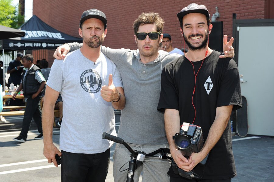 Schaefer, HiDefJoe, and Steve Berra scootin