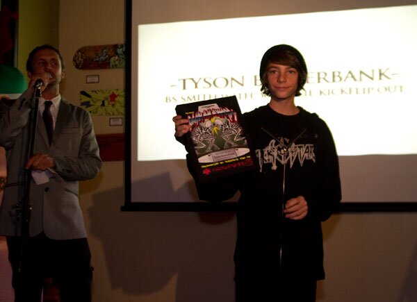 Tyson Bowerbank had the best trick all year