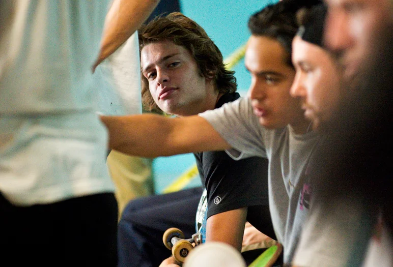 <!--am15satday-->

While rest of the boys play grabass, Axel Crusher plays it cool.