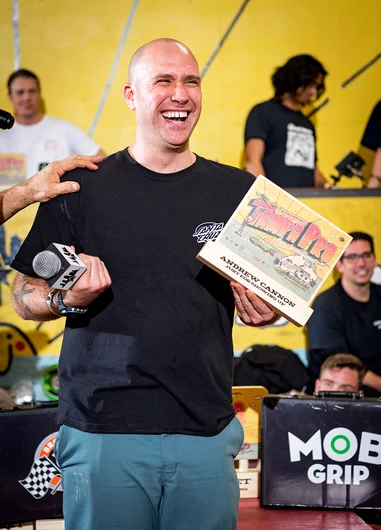 <!--pro20finals-->
Then our own Andrew Cannon got one, and he’s all “whoooo meee?!”
