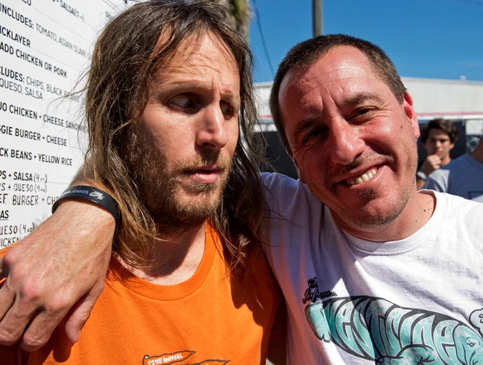 <!--pro16sunday-->

Legend John Montesi with Dave Malinsky the door guy.