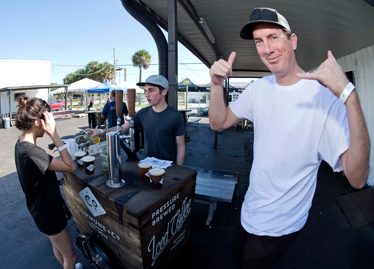 <!--am15-thursday-->

Matt Milligan gives Commune + Co Coffee two thumbs up and then some.