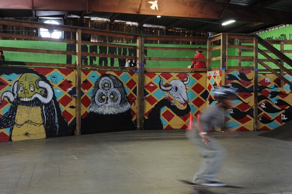 Austin put up this amazing mural