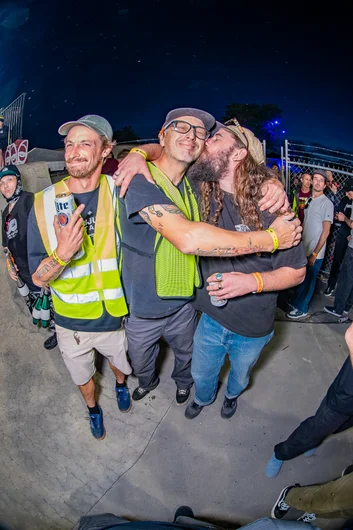 Ran into these guys. Nick, Scott, and Dakota put countless hours into rebuilding the pro course this year. They're all beasts for that


<!--tampapro24concretejam-->