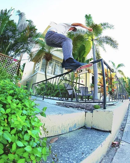 <!--clickbait-->

When Chase Espinosa isn’t out finding fish, he’s hunting for spots. Here’s a stealthy FS Smith on someone’s front porch. 