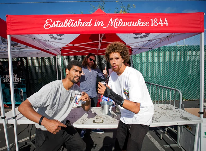 <!--dacm16fri-->

Most Turnt Up Dudes; Corey Millett and Steven Breeding.  Blake from The Good Bar fuels the fire.