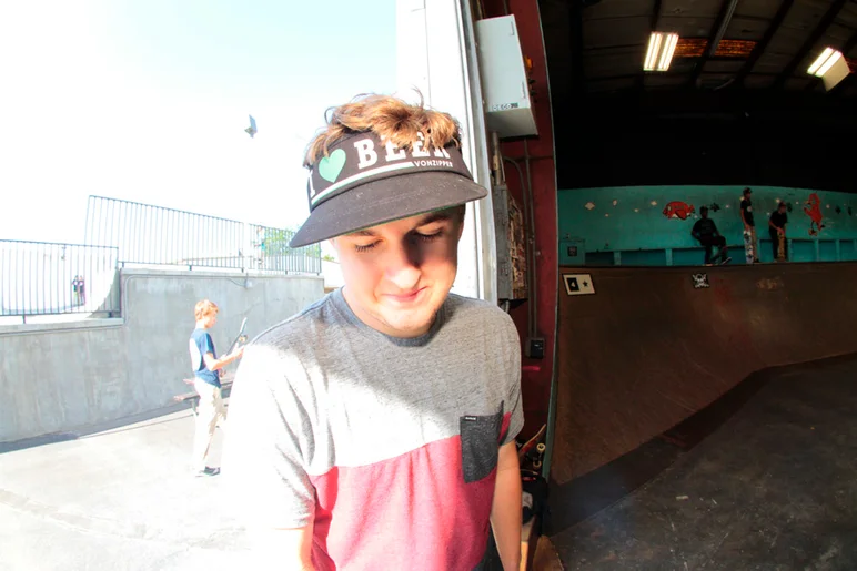 <!--sr16-->

Kyle Harris had the coolest visor I’ve ever seen.