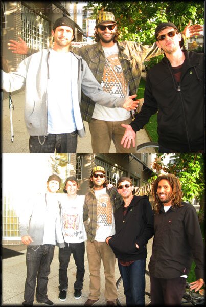 Mark Appleyard, his brother, and Corey Sheppard