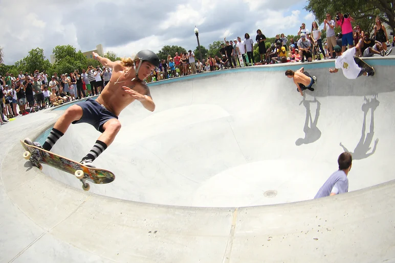 <!--campbellparkopening-->

Follow the leader during the Bowl Best Trick.
