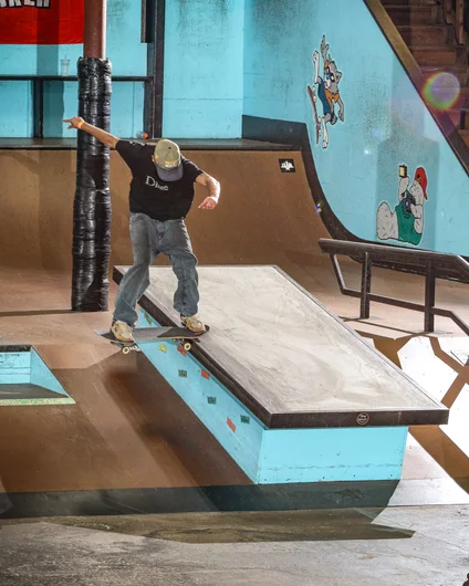 these guys are firing off left and right! Maycon with a nollie back nose slide 

<!--schoolsoutjam24-->