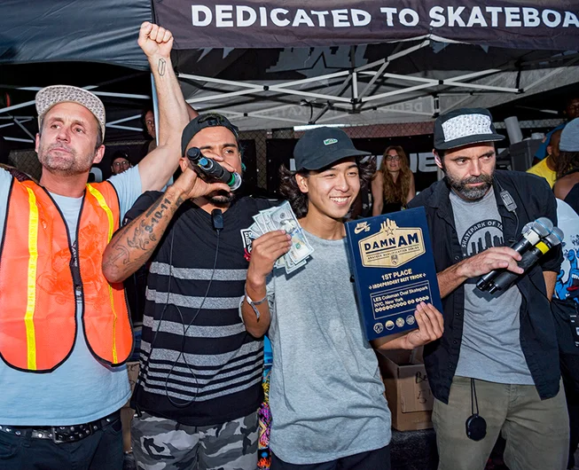 <!--danyc17-finals-->

When you Double 360 Flip a big double-set you’re getting 1st in Best Trick!  Congrats Daisuke!