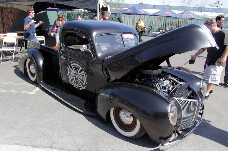 Keith from Independent drove the truck down