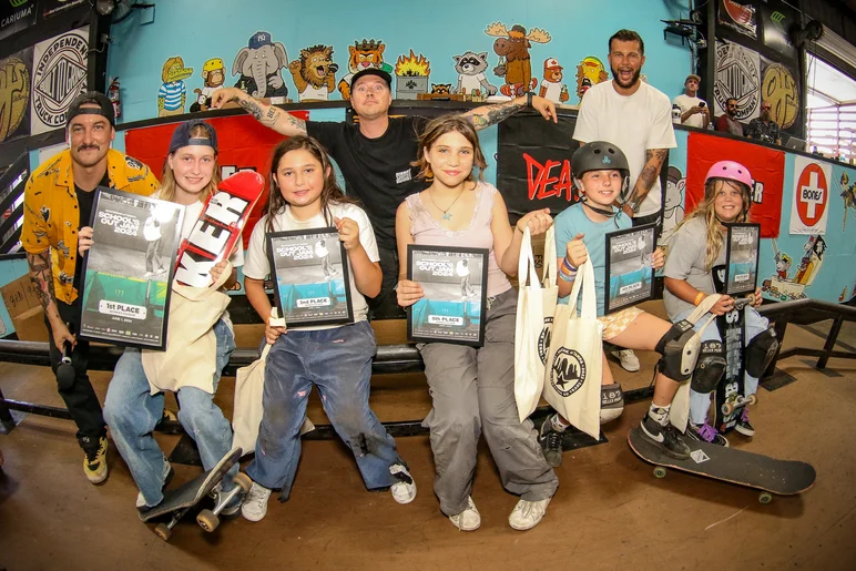 Soon to be Woodward Camp Counselor, Karis Pettinato, with the first place win in the women's division!

<!--schoolsoutjam24-->