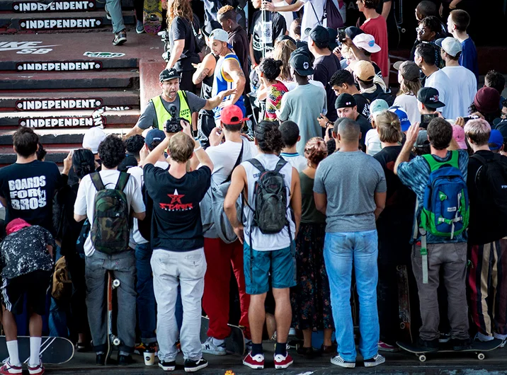 <!--dany18finalsphotos-->

Our Crowd Control guy is a real wacko!