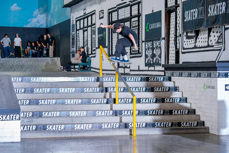 Honestly thought this was a photo of a kickflip front board at first, then I watched the SPoT Life and realized it was a kickflip front blunt shuv. Malachi Gray you are insane!

<!--damnamla2023finals-->