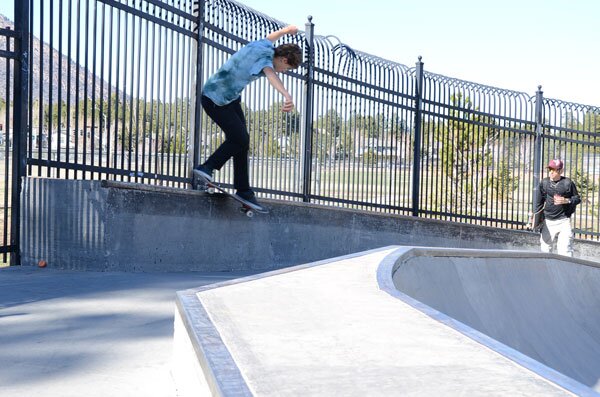 CJ Dixon locked on to a nice back smith