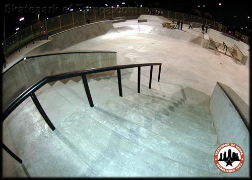 Tempe, Arizona Public Skatepark - Rail/Hubbas