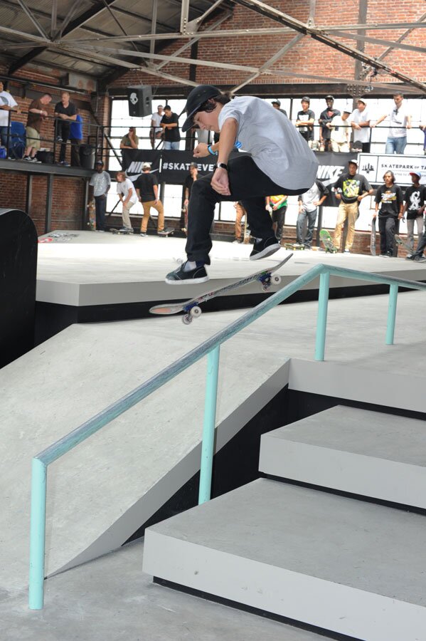 Gage Boyle - kickflip frontside boardslide