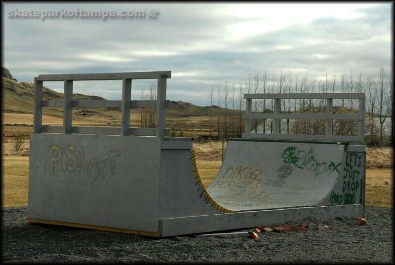 Fludir, Iceland Skateboarding