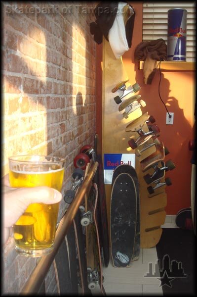 Skateboard Rack